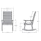 Highwood Usa Weatherly Rocking Chair Outdoor Furniture for Patio, Backyard, Garden AD-RKCH2-EUC - alternate 2